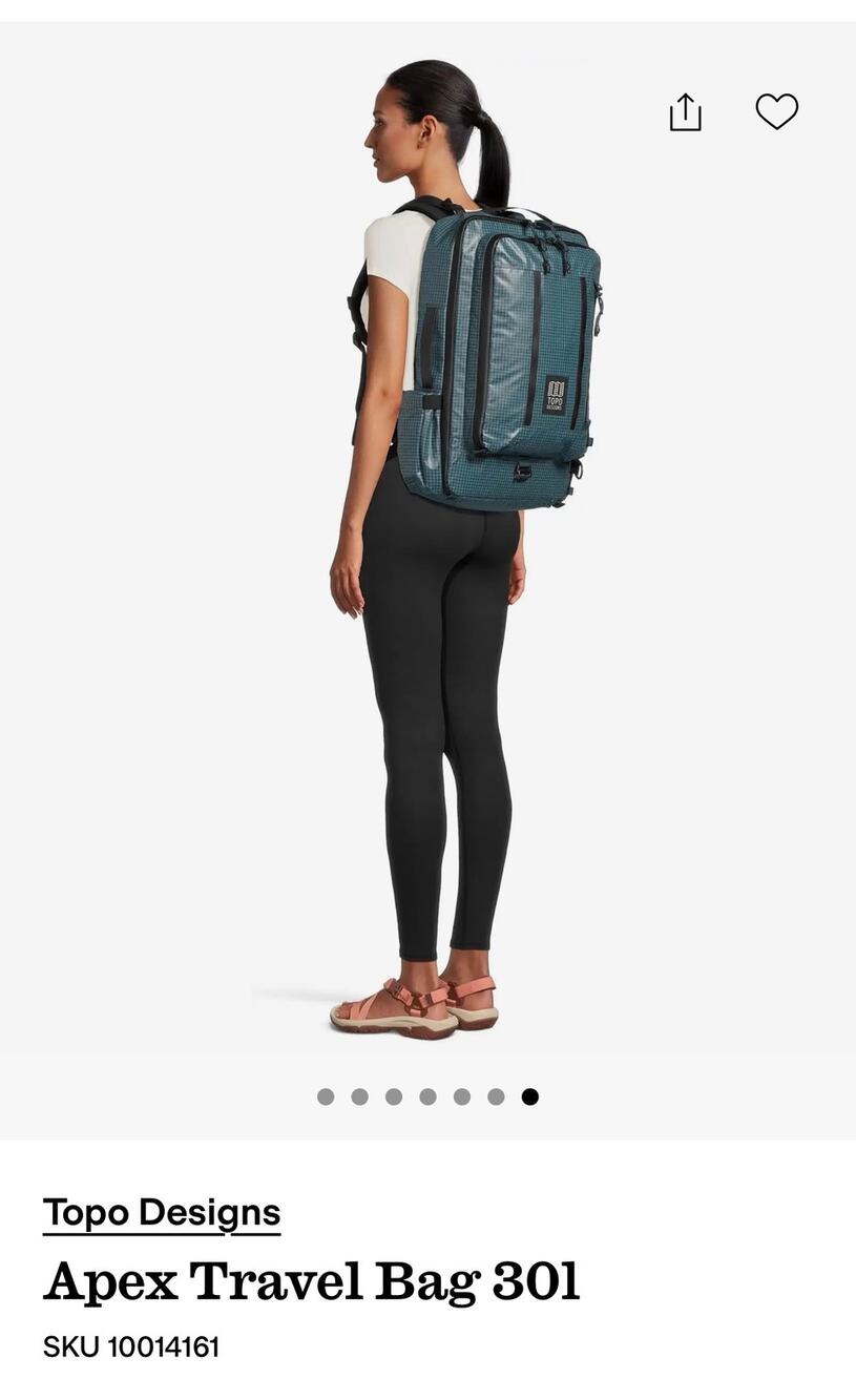 Apex Travel Bag 30l